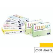 Image Coloraction Sevilla Dark Yellow A4 Paper 80gsm Box of 2500 Sheets image