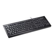 Kensington ValuKeyboard Qwerty Wired Black, Affordable &amp; Reliable Design, With Spill Proof, Sealed Membrane Keys, USB or Battery Operated image
