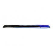 Kensington Duo Gel Mouse Wristrest Wave - Mouse pad with wrist pillow - black, blue image
