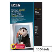 Epson Premium Glossy Photo Paper Glossy A4 (210 x 297 mm) 15 Sheet(s) Photo Paper