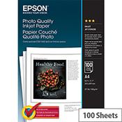 Epson Photo Quality Ink Jet Paper - Matte - coated - pure white - A4 (210 x 297 mm) - 102 g/m² - 100 sheet(s) paper - for EcoTank ET-16500; Expression Home XP-235; Expression Premium XP-540, 900