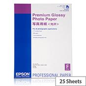 Epson Premium Glossy Photo Paper Glossy A2 (420 x 594 mm) 25 sheet(s) Photo Paper image