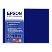 Epson Proofing Paper Standard - Semi-matte - 9 mil - Roll (43.2 cm x 30.5 m) - 240 g/m² - 1 roll(s) proofing paper - for SureColor SC-P10000, P20000, P6000, P7000, P8000, P9000, T3000, T3200, T5200, T7000, T7200 image