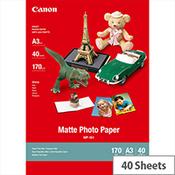 Canon MP-101 - A3 (297 x 420 mm) - 170 g/m² - 40 sheet(s) photo paper - for i6500, 9100, 9950; PIXMA iX7000; S6300, 9000 image