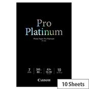 Canon Photo Paper Pro Platinum A3 plus (329 x 423 mm) 300 g/m² 10 sheet(s) Photo Paper image