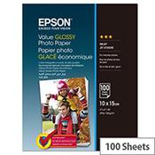 Epson Value Photo Paper Glossy 100 x 150 mm 183 g/m² 100 Sheet(s) Photo Paper image