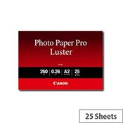 Canon Photo Paper Pro Luster LU-101 - Luster - 260 micron - A2 (420 x 594 mm) - 260 g/m² - 25 sheet(s) photo paper