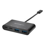 Kensington CH1000 - Hub - 2 x USB 3.1 + 2 x USB-C - desktop image