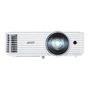 Acer S1386WH - DLP projector - 3D - 3600 ANSI lumens - WXGA (1280 x 800) - 16:10 - 720p - short-throw fixed lens