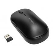 Kensington SureTrack Dual Wireless Mouse - Mouse - optical - 4 buttons - wireless - 2.4 GHz, Bluetooth 3.0, Bluetooth 5.0 LE - USB wireless receiver - black image