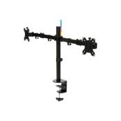 Kensington SmartFit Ergo Dual Extended Monitor Arm - Desk mount for 2 monitors (adjustable arm) - black - screen size: up to 32" - desktop, C-clamp, grommet image