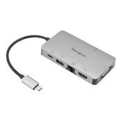 Targus USB-C DP Alt Mode Single Video 4K HDMI/VGA Docking Station with 100W PD Pass-Thru - Docking station - USB-C - VGA, HDMI - GigE - Europe image
