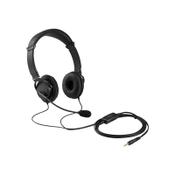 Kensington Hi-Fi Headphones with Mic - Headphones with mic - on-ear - wired - 3.5 mm jack image