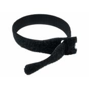 Cables Direct CT-VEL300 cable tie Hook &amp; loop cable tie Black image