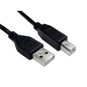 Cables Direct 99CDL2-101 USB cable 1 m USB 2.0 USB A USB B Black image