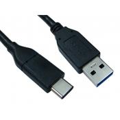 Cables Direct USB3C-921 USB cable 1 m USB 3.2 Gen 1 (3.1 Gen 1) USB C USB A Black image