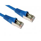 Cables Direct 1m CAT6a, M - M networking cable Blue S/FTP (S-STP) image