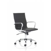 Nola Medium Black Bonded Leather Executive Chair image