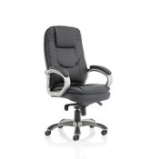 Oscar Executive Chair Black Leather image