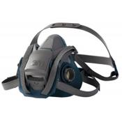 3M 6500 Series 6501QL Reusable Half Face Mask Small Grey/Teal image