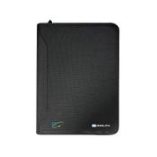 Monolith Blueline Zipped Conference Folder A4 Black 3351 image