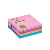 Q-Connect Ultra Cube 76x76mm Memo Pads - 320 Sheets, Assorted Colours