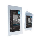 Stewart Superior Acrylic Wall Frame A4 Clear AWF-A4 image