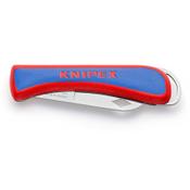 Knipex 16 20 50 SB utility knife Blue, Red, Stainless steel Snap-off blade knife image