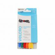 VELCRO VELCRO ONE-WRAP Reusable Ties (5) 12mmx20cm Multi-Colour image