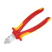 Knipex VDE Diagonal Insulation Stripper &amp; Side Cutter 160mm image