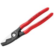 Knipex Cable Shears with Twin Cutting Edge PVC Grip 200mm image