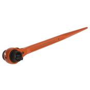 Priory 603 Reversible Ratchet Spanner Podger 19x21mm Hi-Vis image