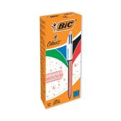 Bic 4 Colours Retractable Ballpoint Pen Rose Gold (Pack of 12) 951737 image