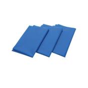 HPC Disposable Apron Standard Length Flat Pack 16 Micron 69x107cm Blue (Pack of 1000) EBA
