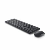 DELL KM3322W Wireless Keyboard &amp; Mouse Set - RF Wireless, QWERTY UK Layout, Black image