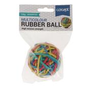 Concept Rubber Ball of Elastic Bands 100g - Fun &amp; Functional