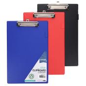 Concept PVC Clipboard 13X8 Inch - 3 Assorted Colors for Organization image