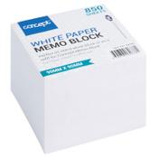 Concept White Paper Block 90X90mm 850 Sheets - Quality &amp; Versatile