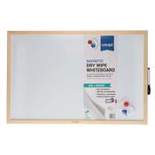 Concept Magnetic Dry Wipe Whiteboard - 60x40cm - Reusable Writing Surface image