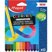 Maped Pack of 12 Colorpeps Colouring Pencils Infinity - Endless Creativity for Young Artists image