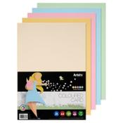 Premier Activity Sheets A4 - Pack of 50 - 160gsm - Rainbow Pastel - Colourful Craft Paper image