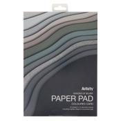 Premier Activity A4 Paper Pad Shades of Silver 180gsm 24 Sheets - Elegant Choice for Professional Use image