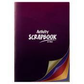 Premier Activity A4 Scrapbook 80 Pages - Perfect for Preserving Memories image