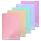 Premier A4 Durable Cover Manuscript Book 160 Pages Pastel Assorted Colours - Stylish and Functional image