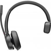 POLY Voyager 4310 UC Monaural Headset +BT700 USB-A Adapter +Charging Stand