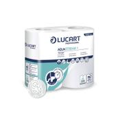 Lucart Pack of 56 Aquastream 4 Conventional Toilet Rolls x4 Rolls Per Pack 811B70J image
