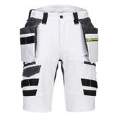Portwest DX444 DX4 Detachable Holster Pocket Shorts White 32 image