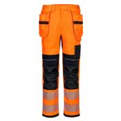 Portwest FR415 PW3 FR HVO Holster Trousers Orange/Black 32 image