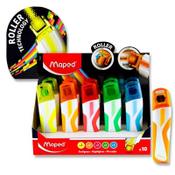 Maped Fluo'Peps Roller Highlighter CDU - Assorted Colours