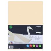 Premier Activity A4 160Gsm Card 50 Sheets - Ivory - Ivory A4 Card for Crafting and Creative Works image